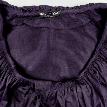 Marimekko Ritva Falla silkkipusero koko 42