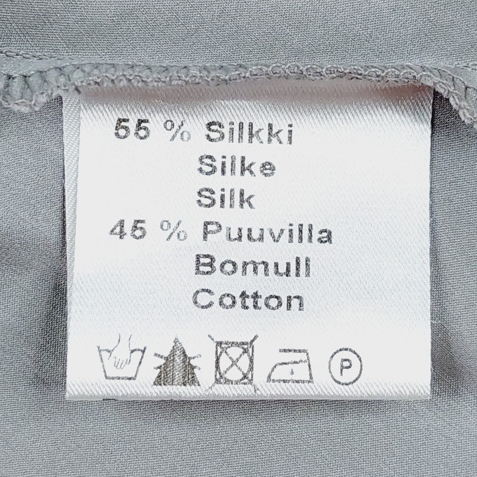 Marimekko Ritva Falla silkkisekoitemekko koko 36