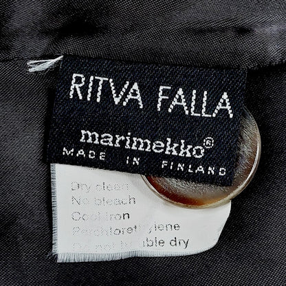Marimekko Ritva Falla villakangastakki koko 48