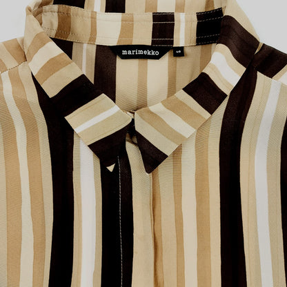 Marimekko Roksana silkkipaitapusero koko 40