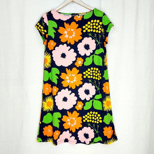 Marimekko Smaliitti Kukkameri trikoomekko koko S