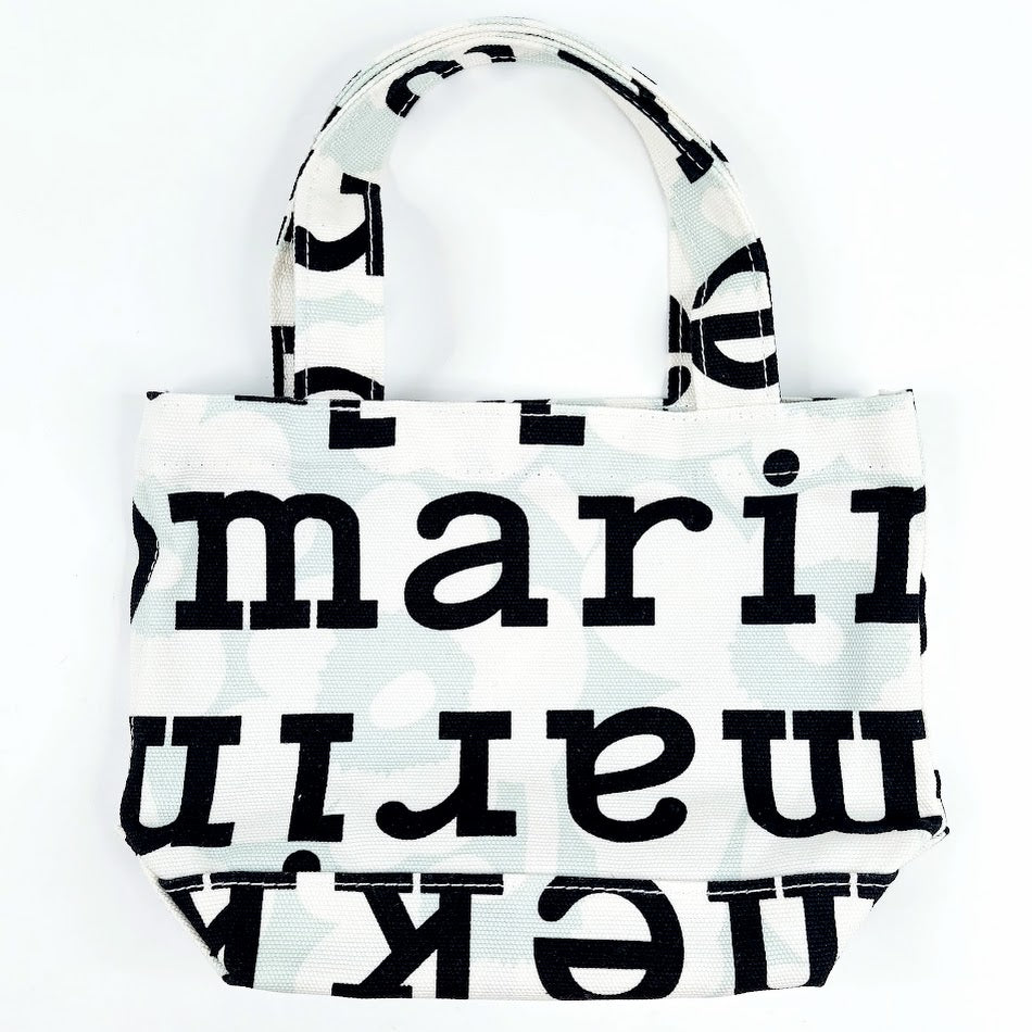 Marimekko Ahkera Unikko Logo kangaskassi pieni