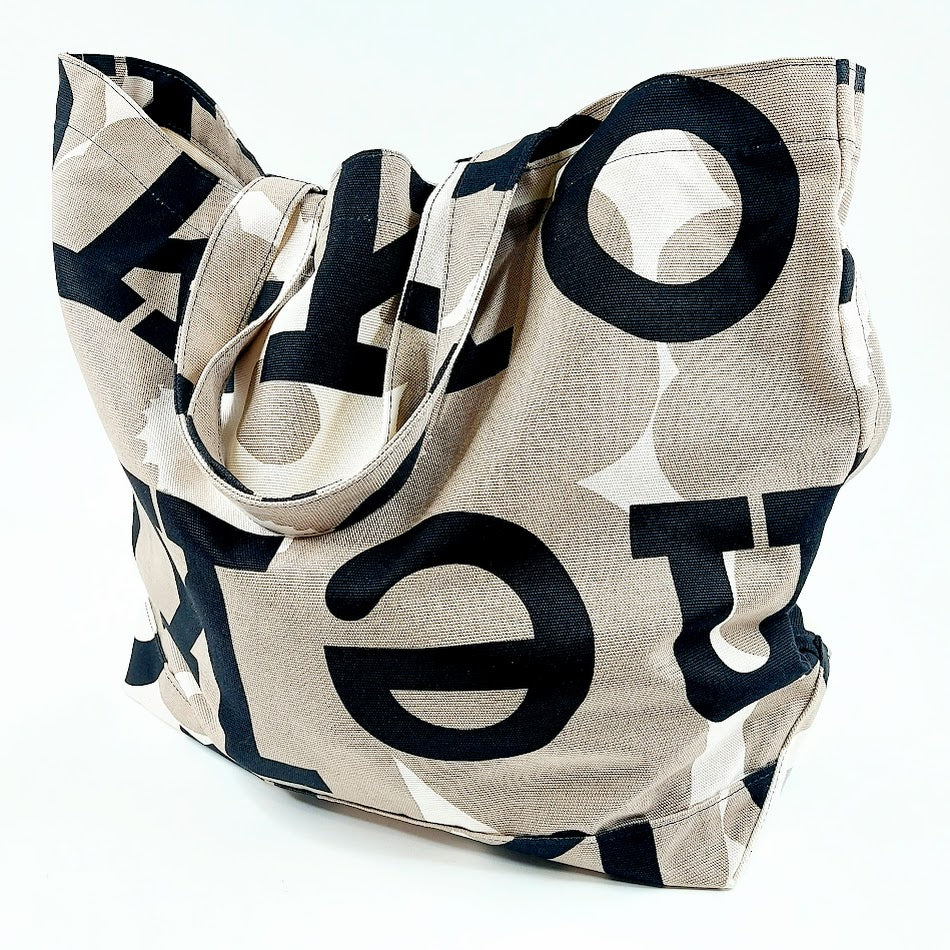 Marimekko Ahkera Unikko Logo kangaskassi iso