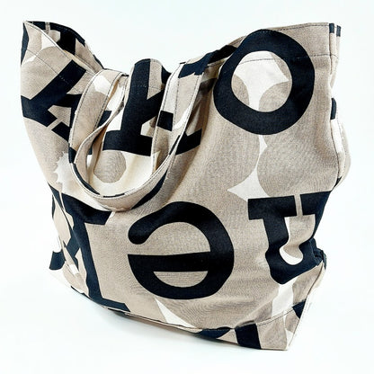 Marimekko Ahkera Unikko Logo kangaskassi iso