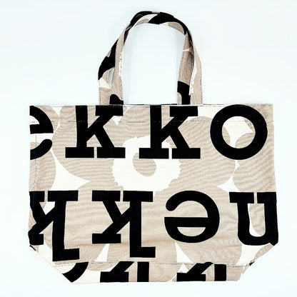 Marimekko Ahkera Unikko Logo kangaskassi iso