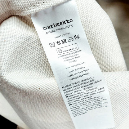 Marimekko Ahkera Unikko Logo kangaskassi iso