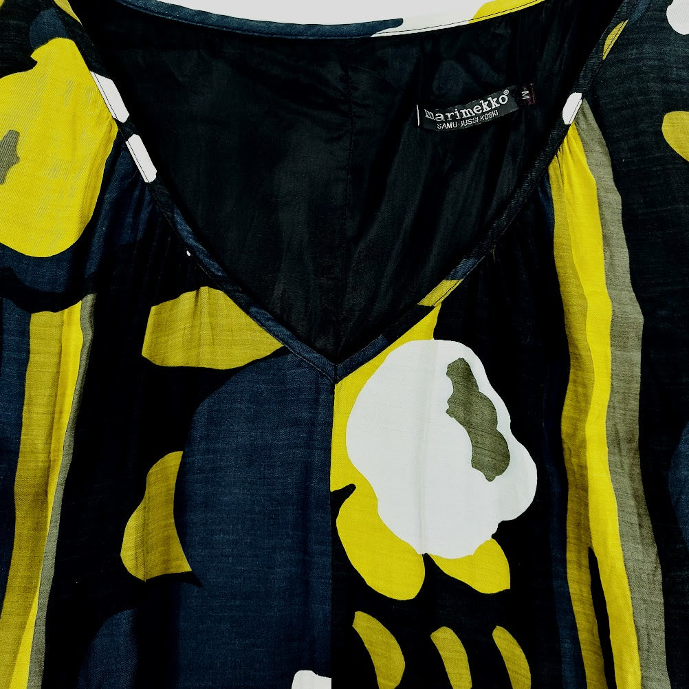Marimekko silkkisekoitemekko koko M