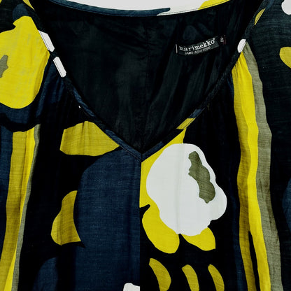 Marimekko silkkisekoitemekko koko M