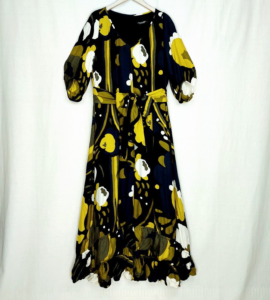 Marimekko silkkisekoitemekko koko M
