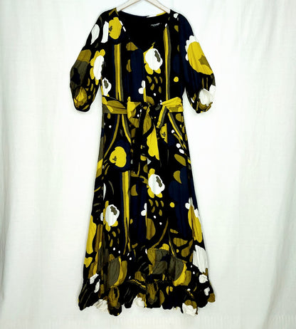 Marimekko silkkisekoitemekko koko M