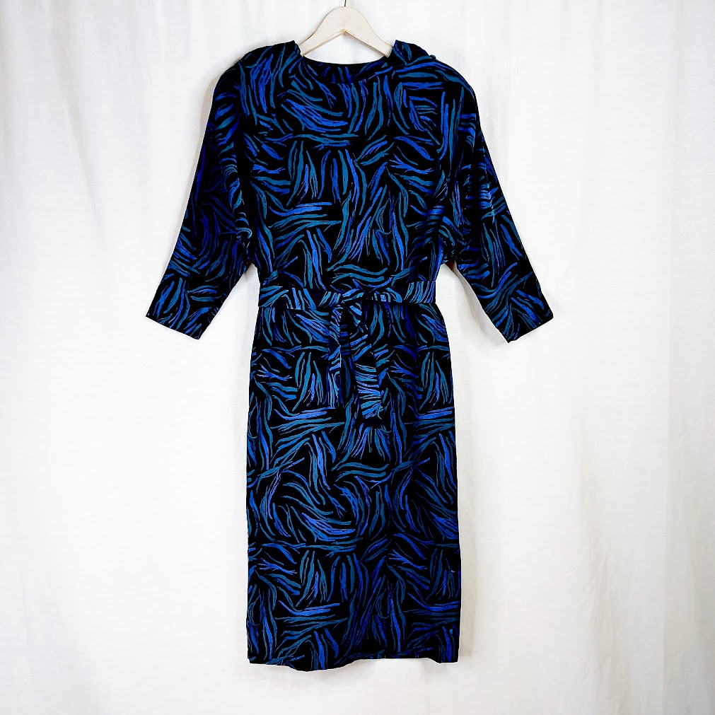 Marimekko vintage vakosamettimekko koko XS
