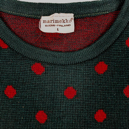 Marimekko vintage villaneule koko L