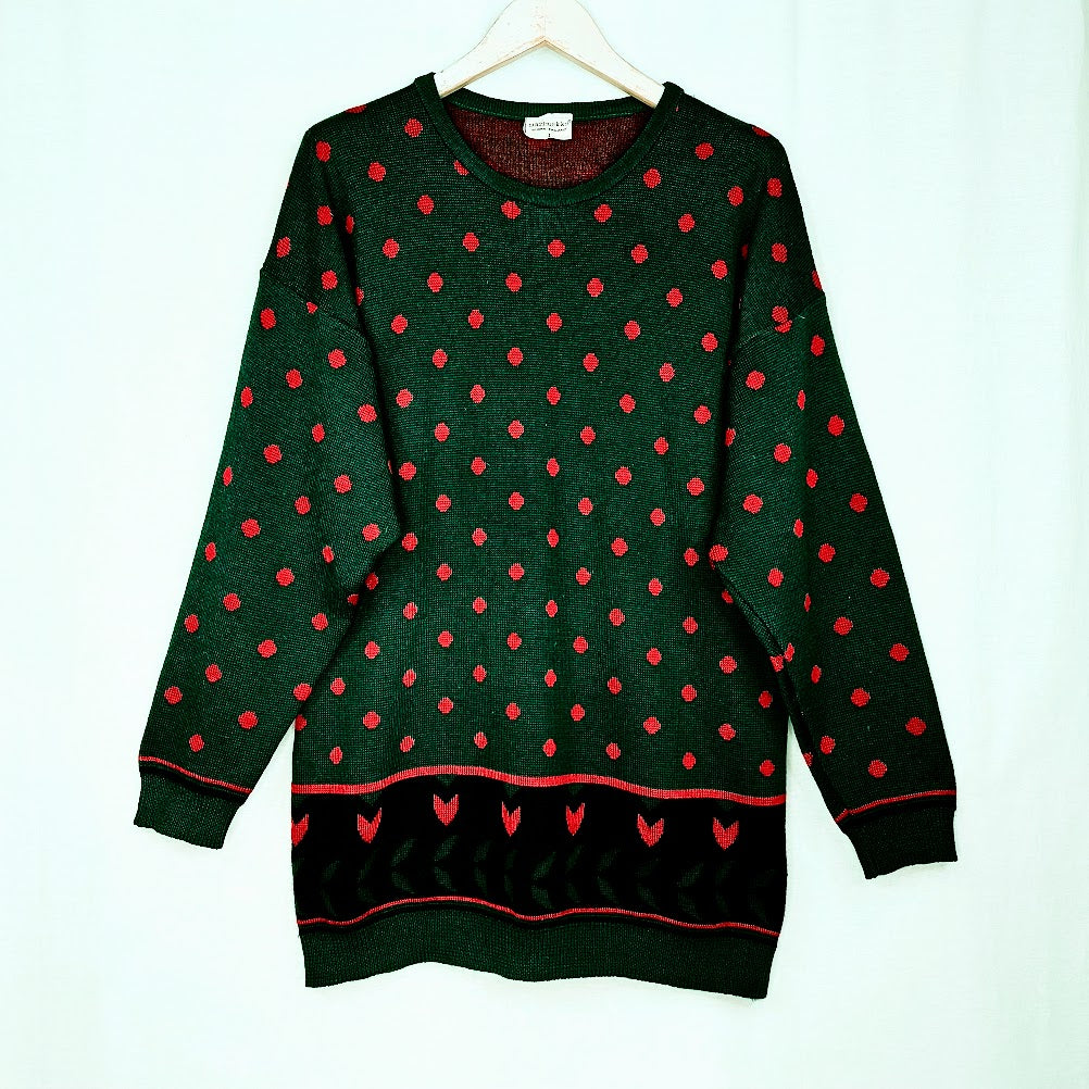 Marimekko vintage villaneule koko L