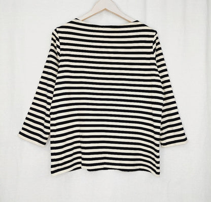 Marimekko Kioski Ilma Tasaraita trikoopaita koko M