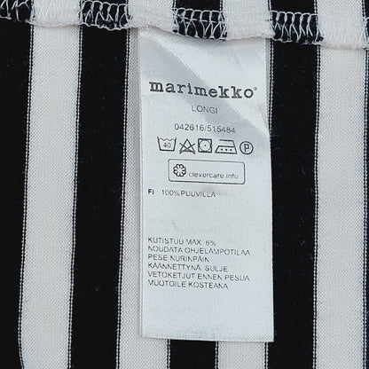 Marimekko Longi Tasaraita trikoopaita koko M