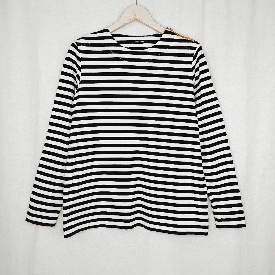Marimekko Longi Tasaraita trikoopaita koko M