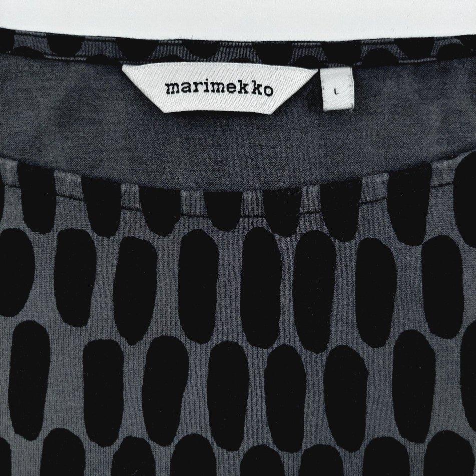 Marimekko Orvokki Asema trikoopaitatunika koko L