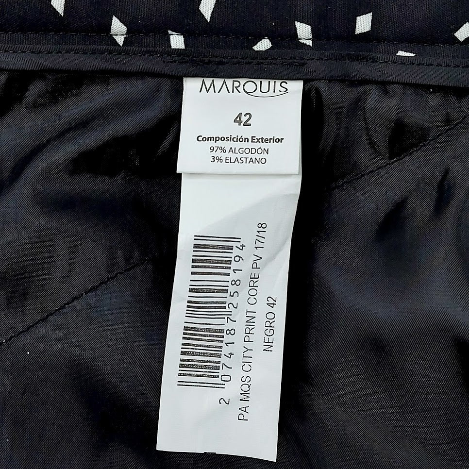 Marquis Skinny Pant City Print housut koko 42