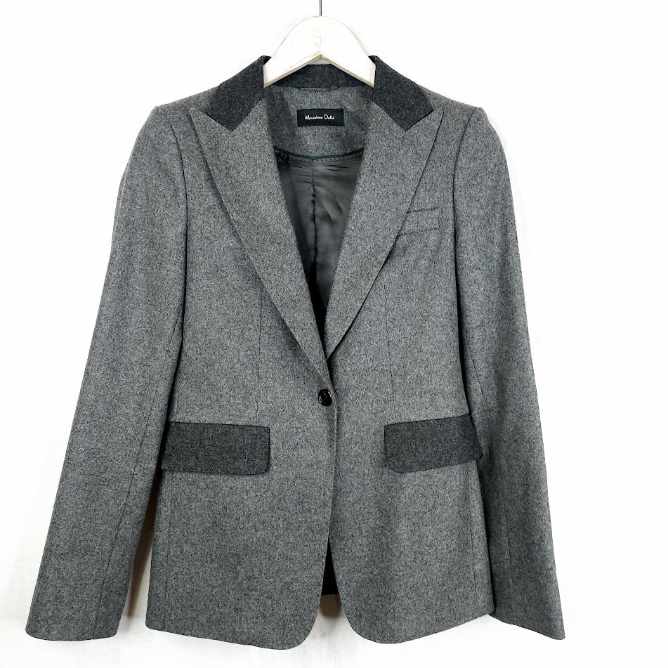 Massimo Dutti villakangasbleiseri koko 36