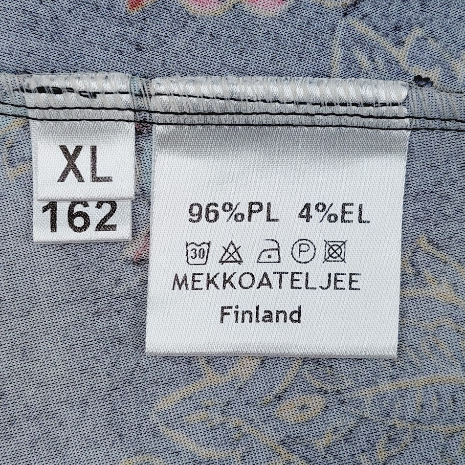 Mekkoateljee kreppitrikoomekko koko XL