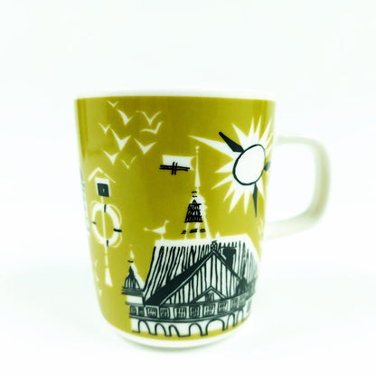 Marimekko Oiva Helsinki-Helsingfors muki