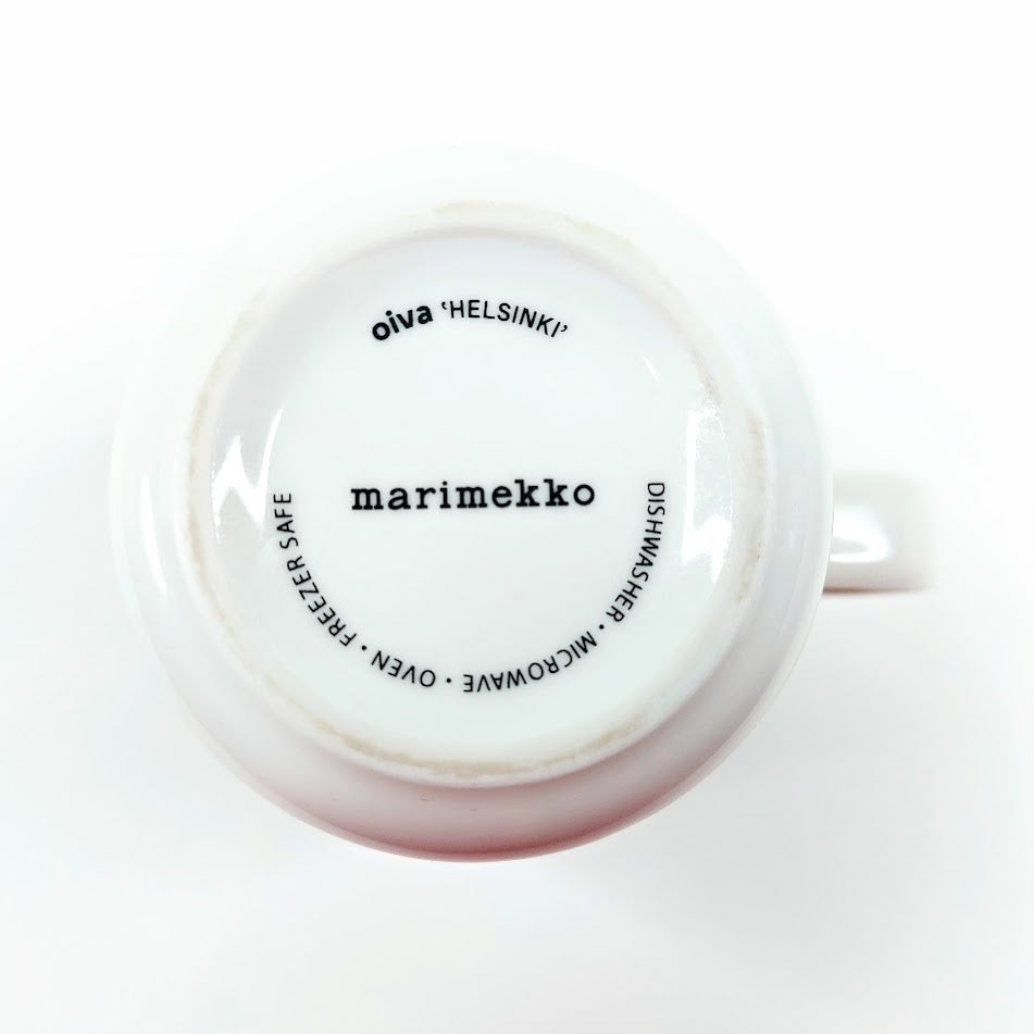 Marimekko Oiva Helsinki-Helsingfors muki