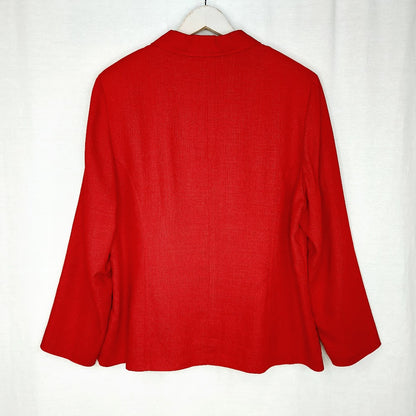 Merlyn Fashion vintage pellavasekoitepaitajakku koko 44