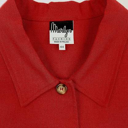 Merlyn Fashion vintage pellavasekoitepaitajakku koko 44