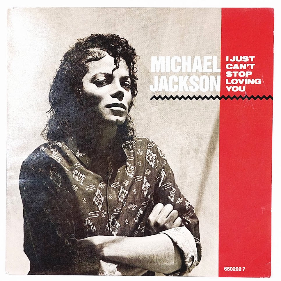 Michael Jackson: I Just Can't Stop Loving You 7" single