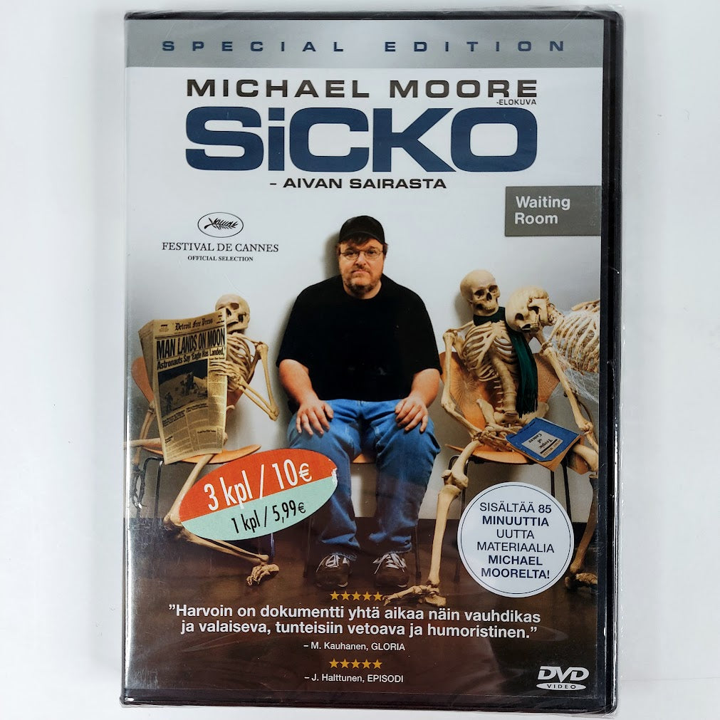 Michael Moore Sicko- Aivan sairasta DVD