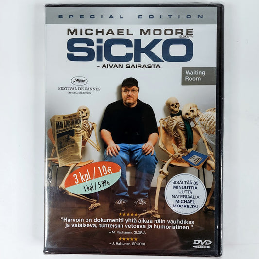 Michael Moore Sicko- Aivan sairasta DVD