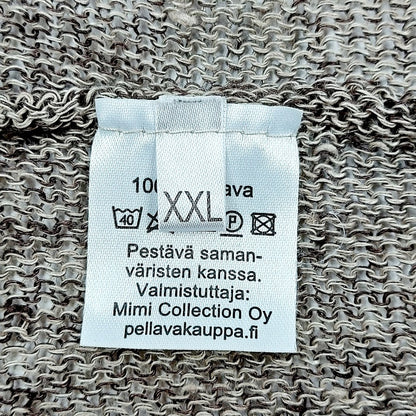 Mimi Collection pellavaneulepusero koko XXL