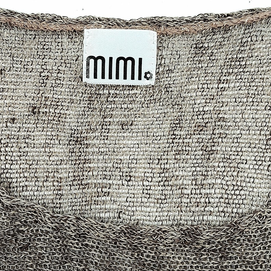 Mimi Collection pellavaneulepusero koko XXL