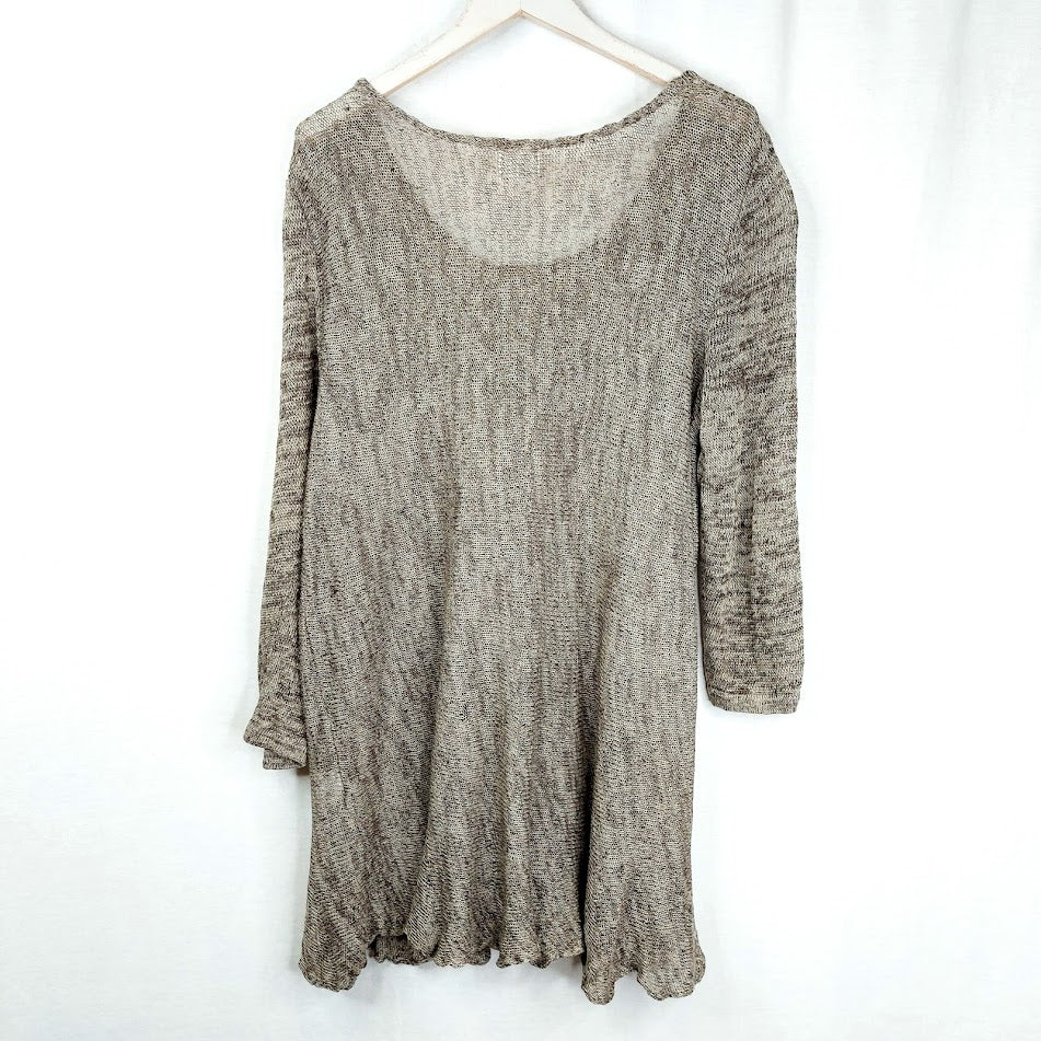 Mimi Collection pellavaneulepusero koko XXL