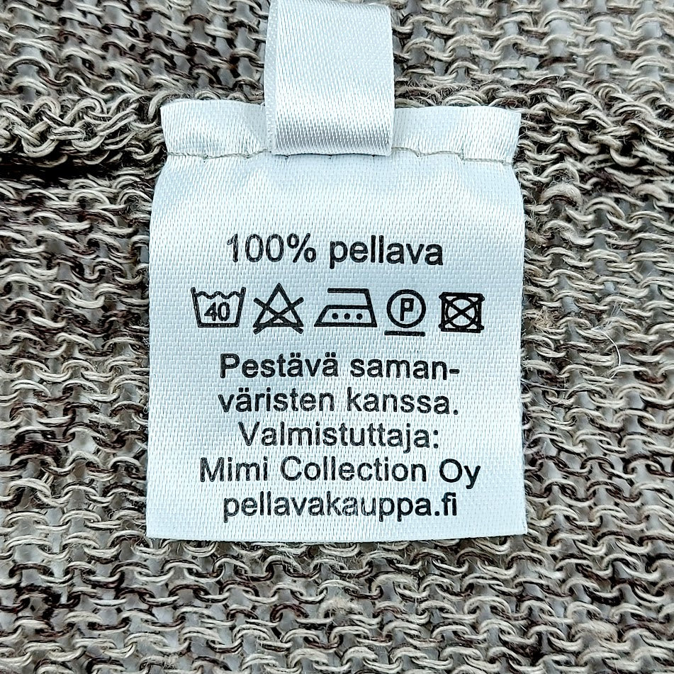 Mimi Collection pellavaneulepusero koko XXL