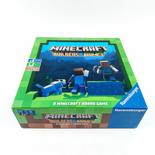 Ravensburger Minecraft Builders & Biomes lautapeli
