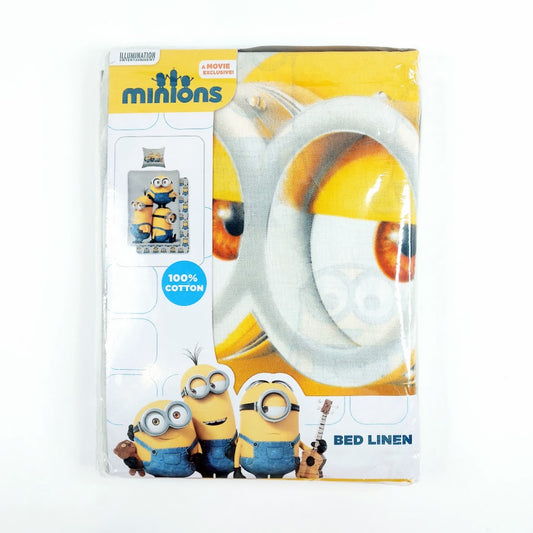 Minions 100 % puuvilla pussilakanasetti