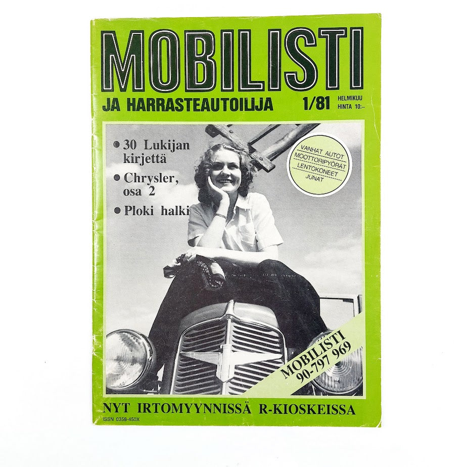 Mobilisti ja harrasteautoilija lehtiä 1 - 5 / 81