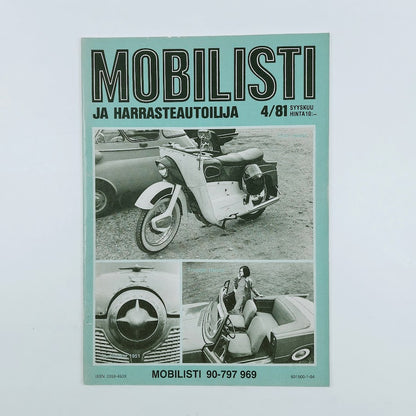 Mobilisti ja harrasteautoilija lehtiä 1 - 5 / 81