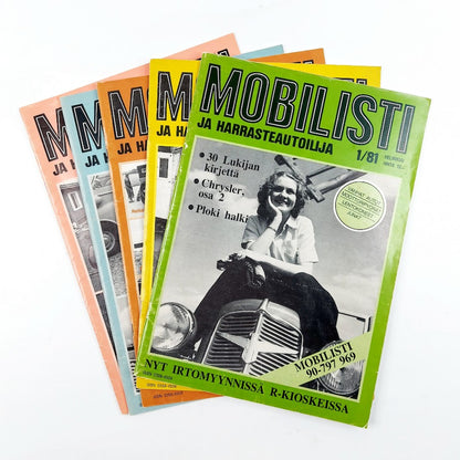 Mobilisti ja harrasteautoilija lehtiä 1 - 5 / 81