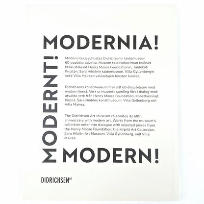 Iiris Markkola, Otto Selén: Modern! : Modernia! = Modernt!