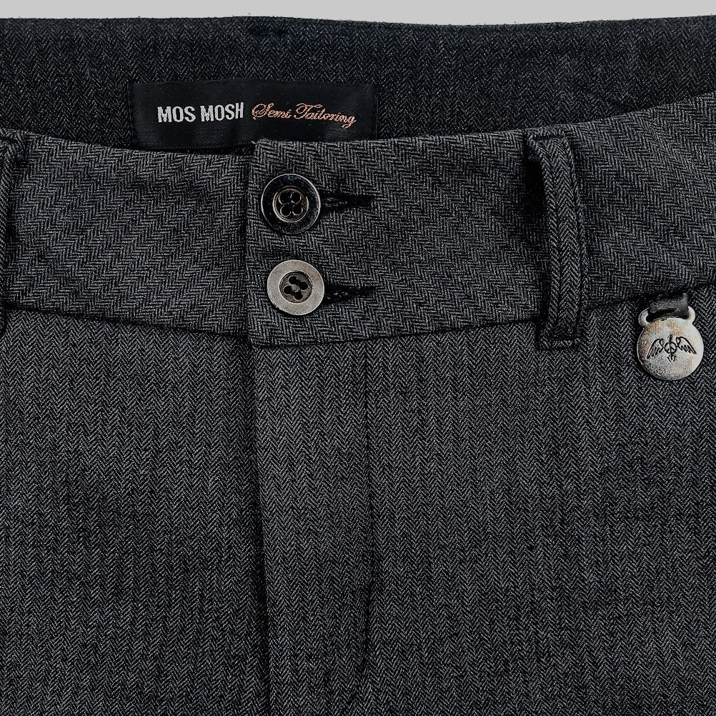 Mos Mosh Jeans Semi Tailoring Blake Plain housut koko 38