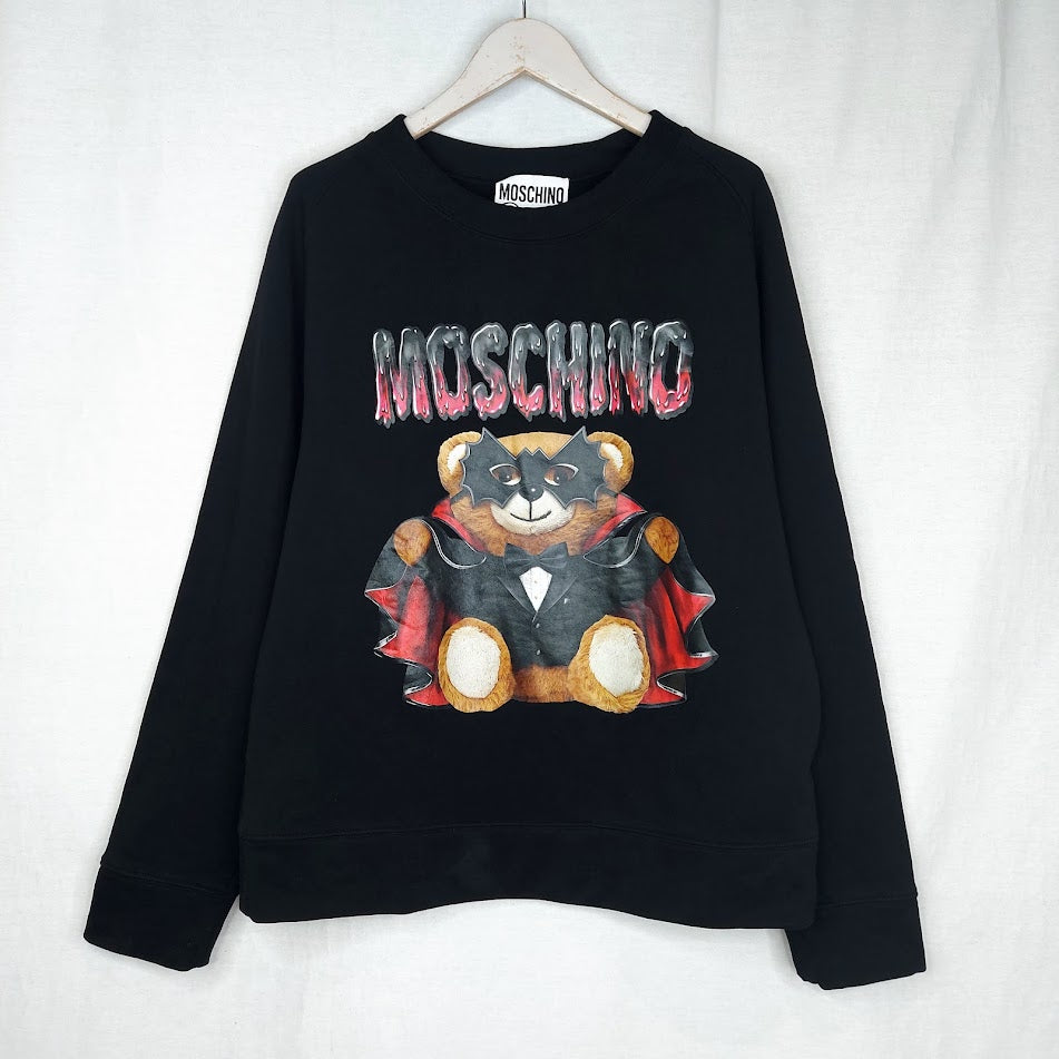 Moschino Couture! Dracula Teddy collegepusero koko 50