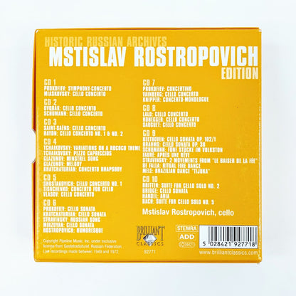 Mstislav Rostropovich Edition 10 CD set