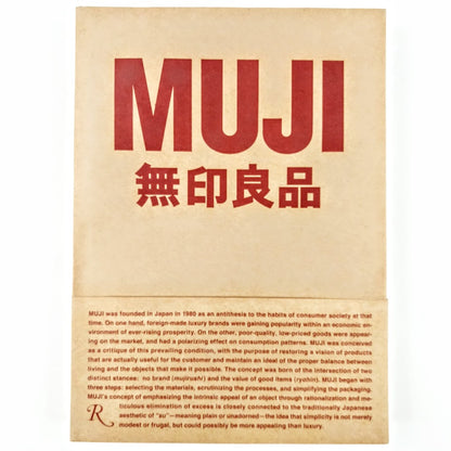 Masaaki Kanai, Kazuko Koike, Naoto Fukasawa, Kenya Hara, Takashi Sugimoto: Muji