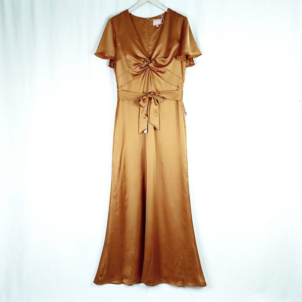 Mumu Rome Twist Gown pitkä juhlamekko koko XL