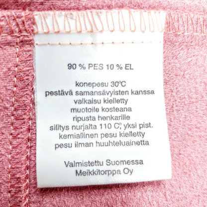 Muotitorppa tekstiilinahkajakku koko L
