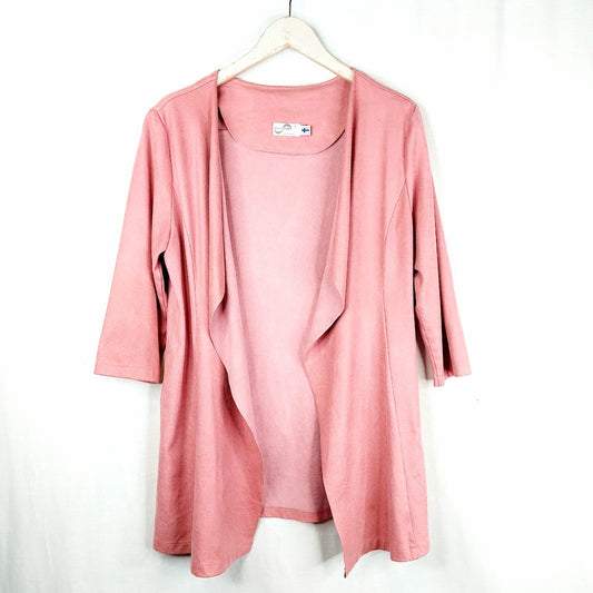 Muotitorppa tekstiilinahkajakku koko L