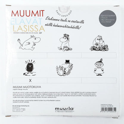 Muurla Muumi lasimuotokuva Harmistunut Haisuli