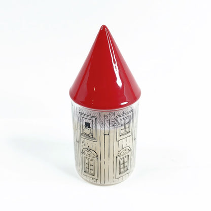 Muurla Muumitalo-kynttilä sammuttajakannella